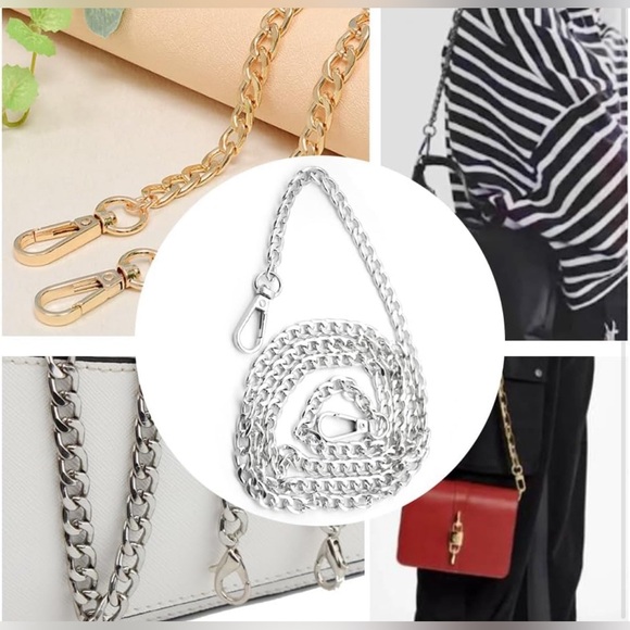 2 Pcs Chain Straps Replacement Bundle -360 rotating Buckles - Picture 5 of 5